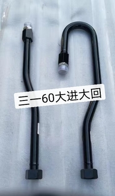 SY55 SY60 수압 시스템 배급기 부름 파이프 및 발굴기 철 파이프로 돌아가는 파이프