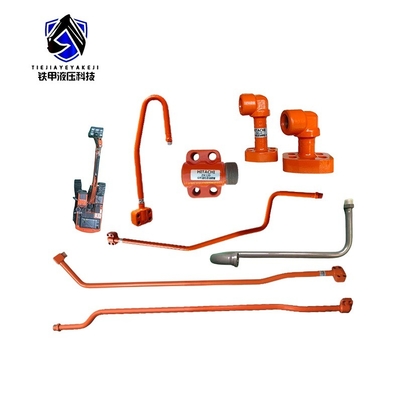 HITACHI 120 ZAX120 발굴기 분배 밸브를 위한 수압 실린더 파이프에 적용