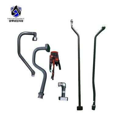 VOLVO EC120 발굴기 예비 부품 철강 수압 실린더 파이프 팔
