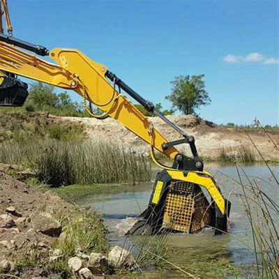 0.46 - 1.2 M3 용량 Excavator Sieve Bucket 수압 회전 스크린 버킷